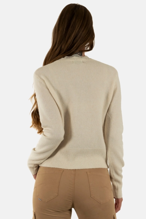 Gilets cardigans molly bracken t1924ch ecru