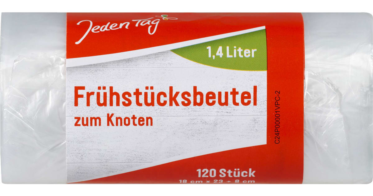 Jeden Tag Frühstücksbeutel