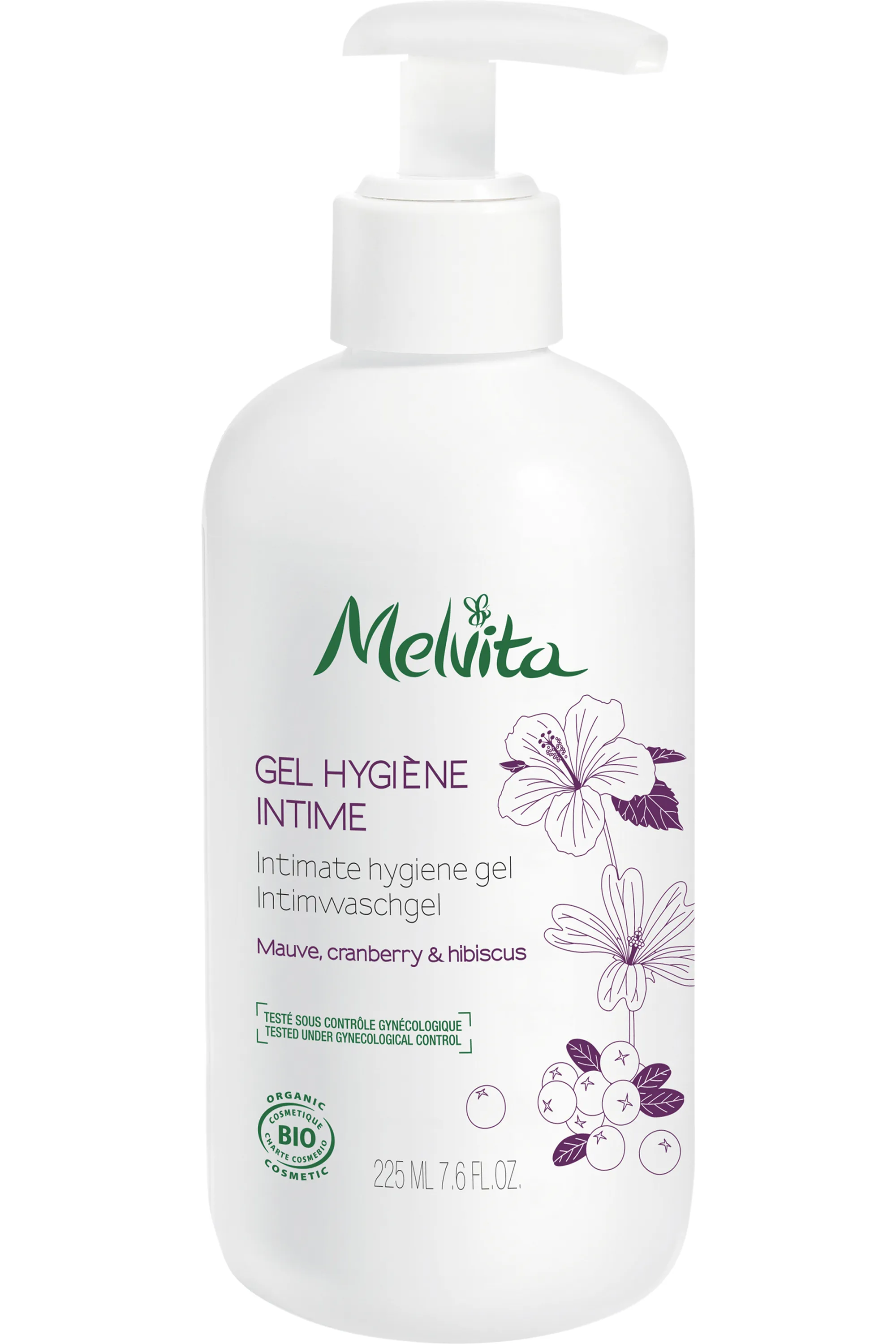 Melvita Gel hygiène intime-225 ml
