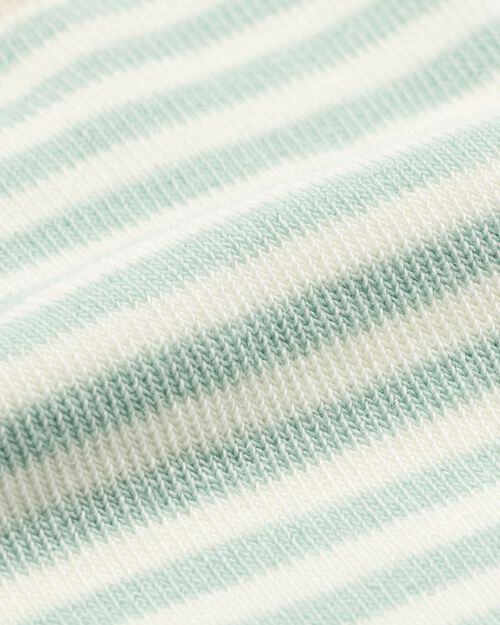 chaussettes Takkie à rayure en coton - 5 paires bleu clair