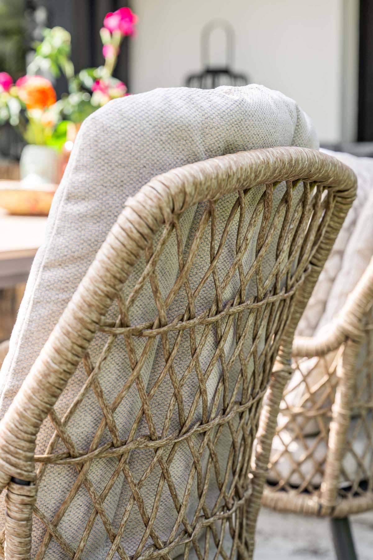 Garden Impressions Allasio Ropa Natural tuinstoel - Set van 4