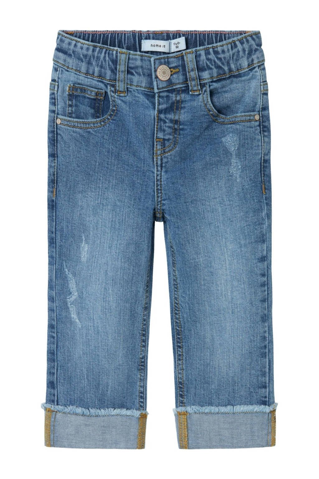 NAME IT straight leg jeans NMFROSE medium blue denim