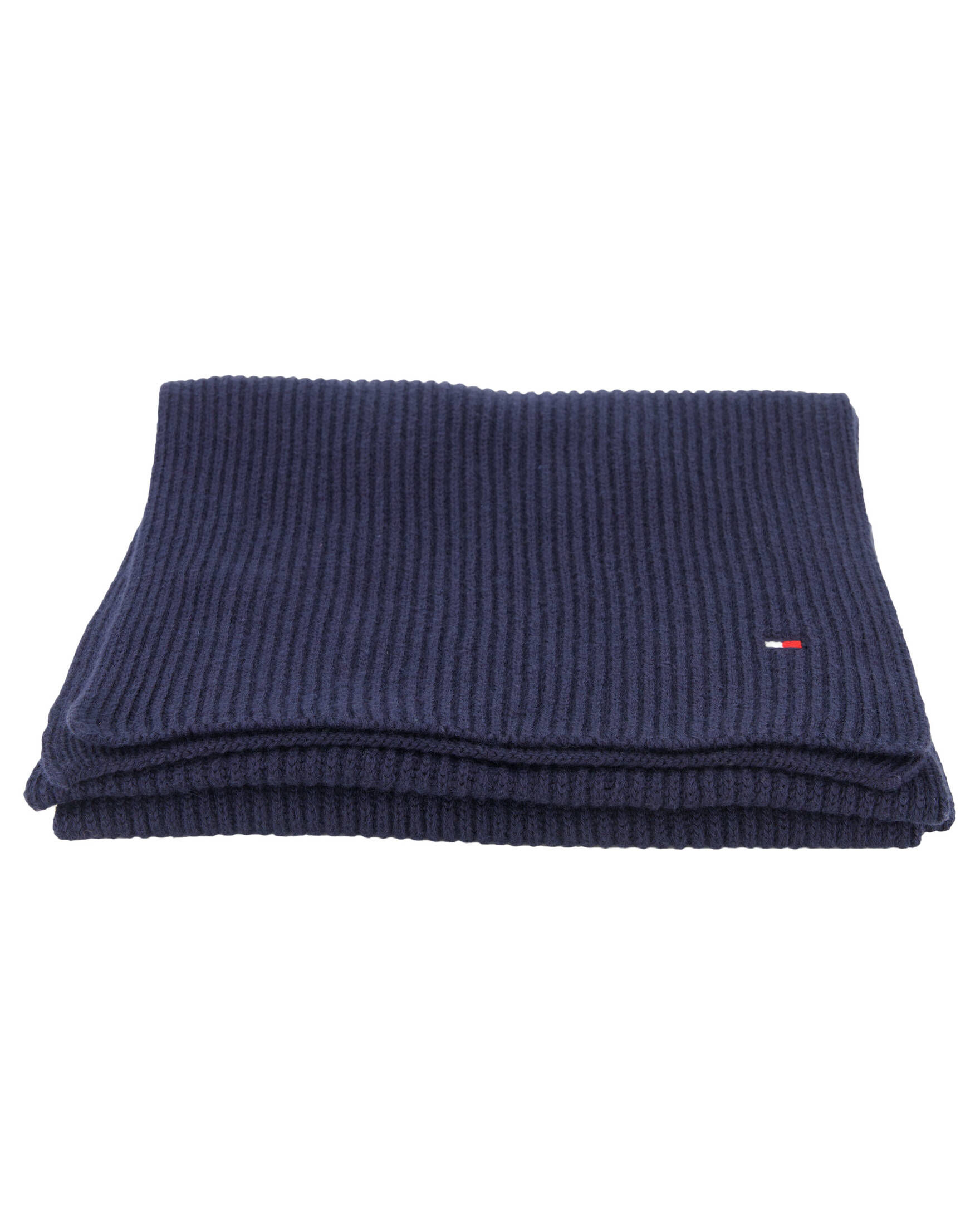 Tommy Hilfiger| Herren Schal ESSENTIAL FLAG SCARF aus Baumwolle und Kaschmir