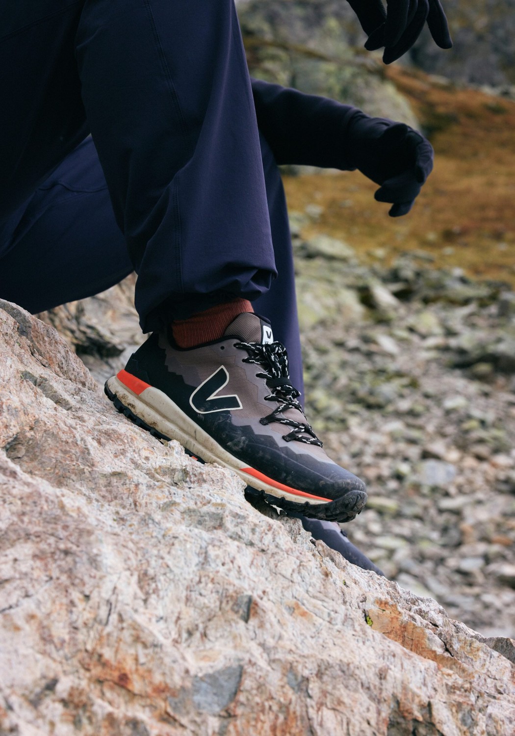 Veja Wanderschuh Fitz Roy Trek Shell Basalte Black