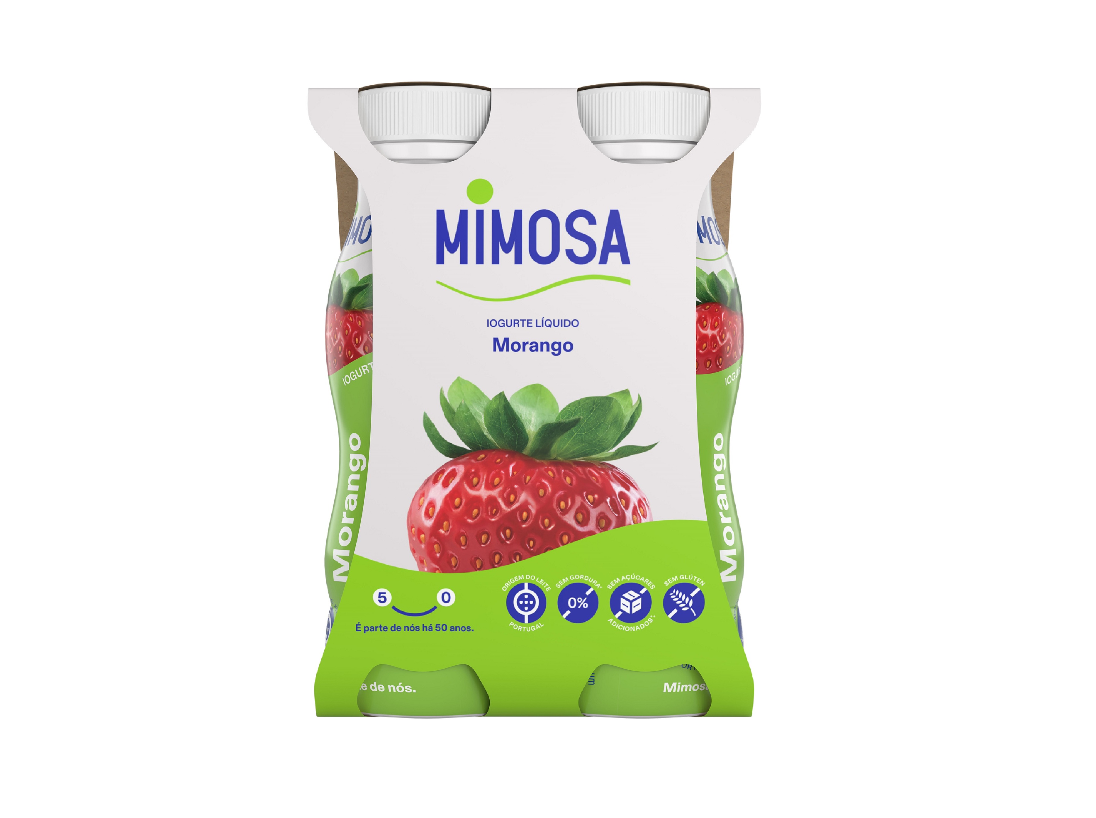 IOGURTE LIQUIDO MIMOSA MORANGO 4X151ML