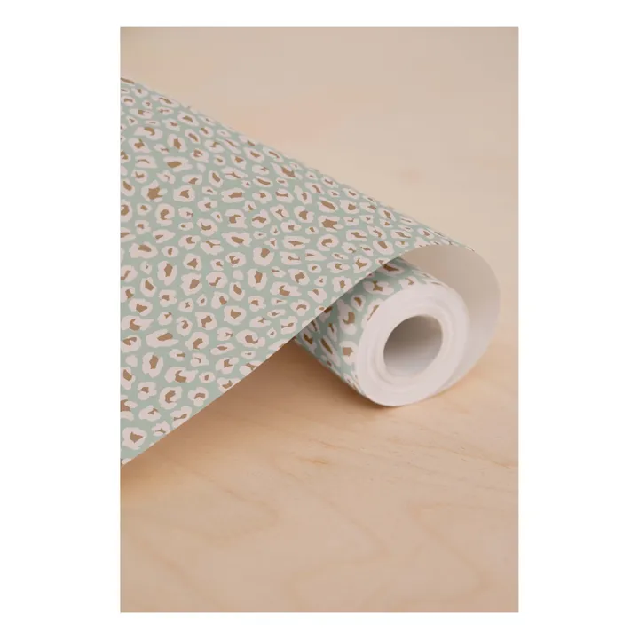 Maison Janette Rouleau de papier-peint Suzanne | Vert céladon