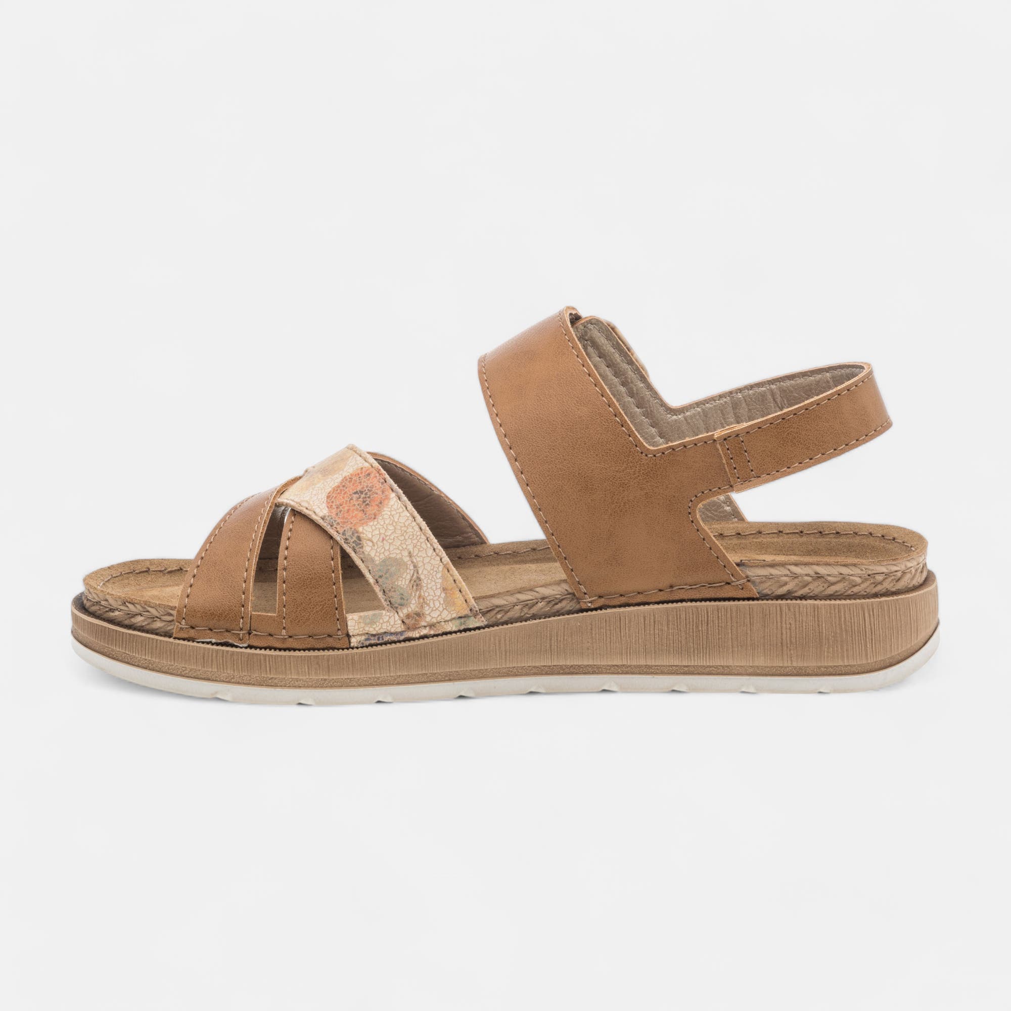 Sandales Femme camel