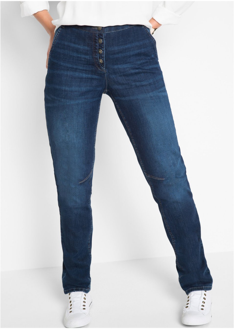 Jean extensible avec taille confortable