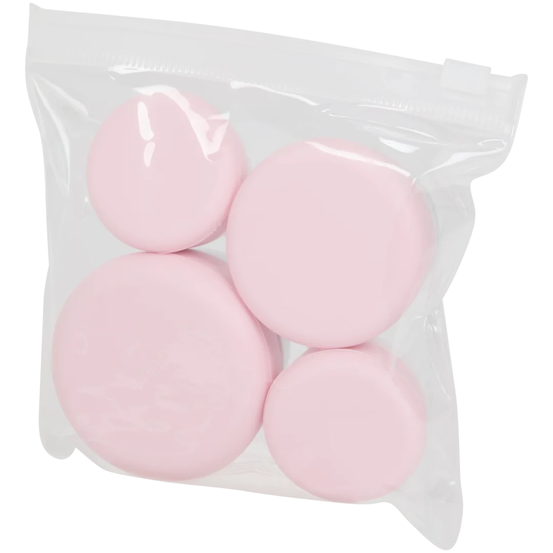 Pots de voyage en silicone