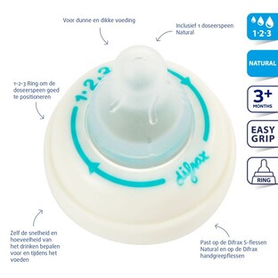 Difrax 1-2-3 Ring Natural 1ST