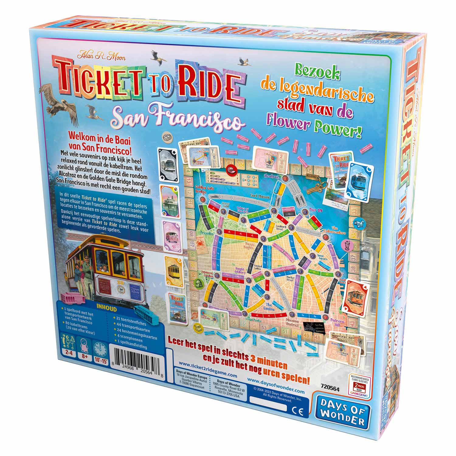 Ticket to Ride - San Francisco Bordspel