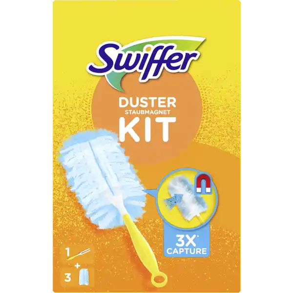 Duster Staubmagnet Kit (Griff + 3 Tücher)