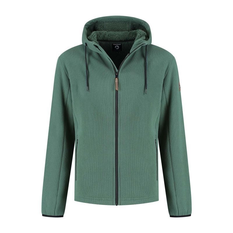 Travelin Karlson - Fleecevest - Groen - M