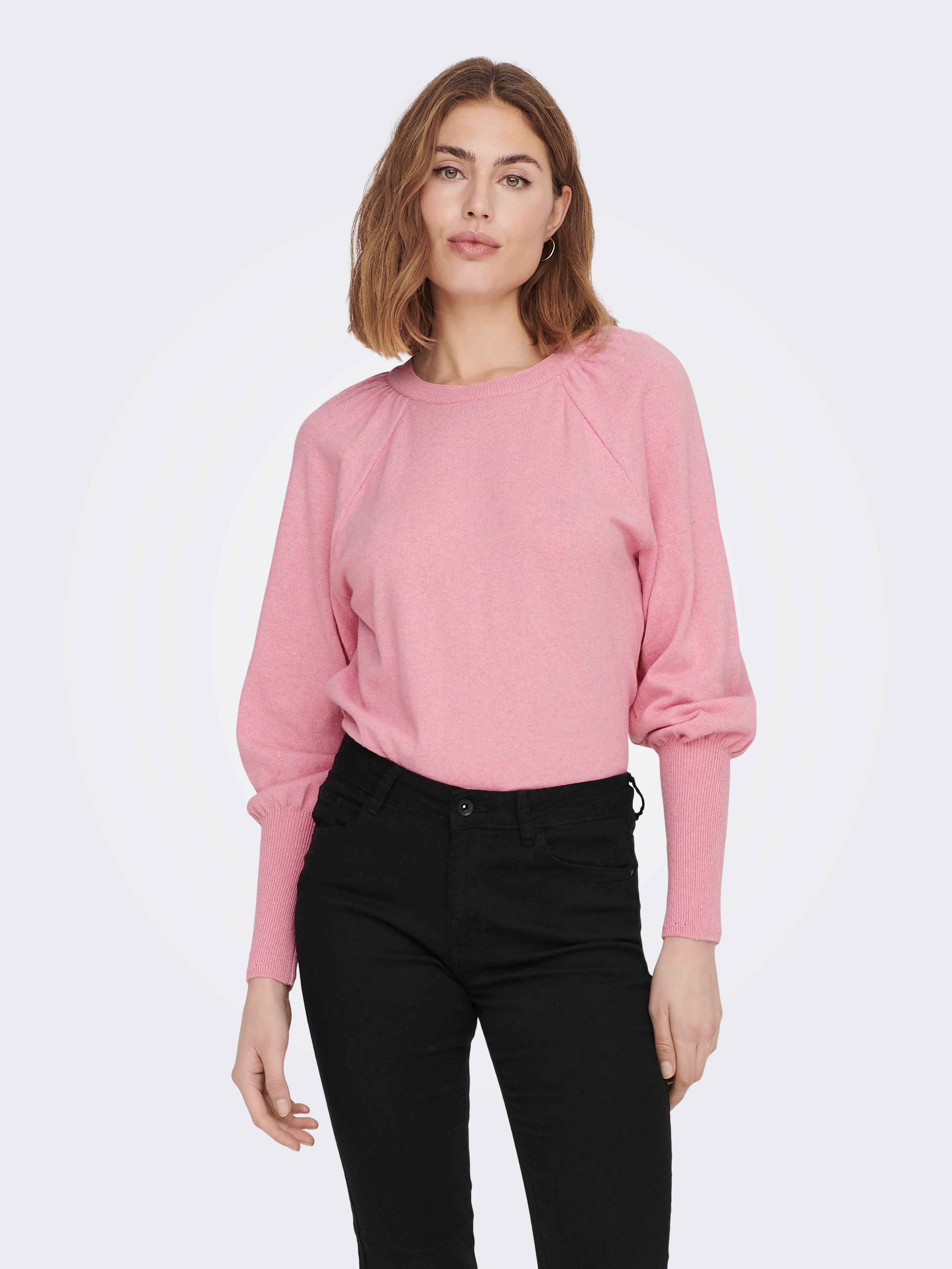 ONLASTA Strickpullover Pink Tulle