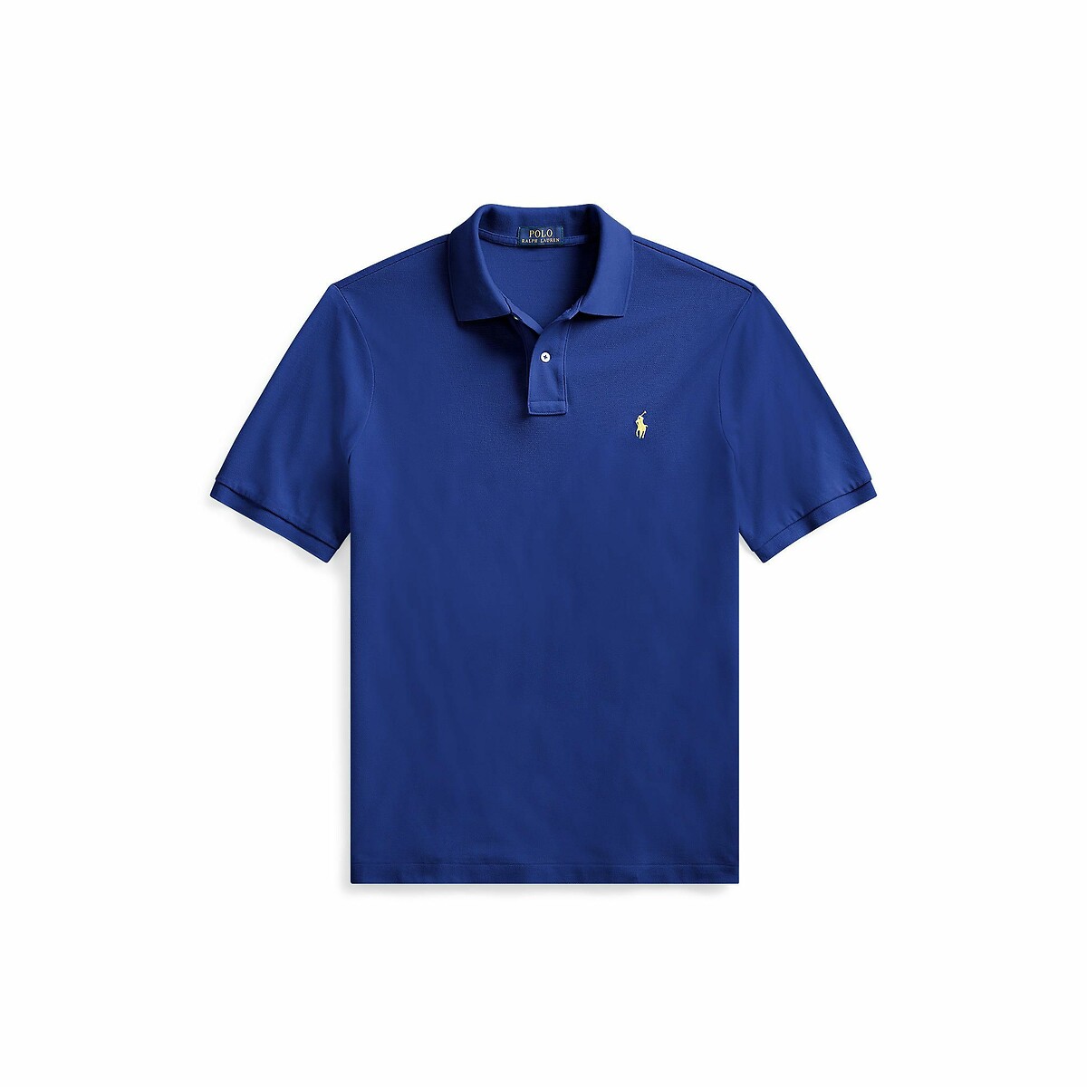 POLO RALPH LAUREN<br>Polo slim fit confeccionado em piqué de algodão