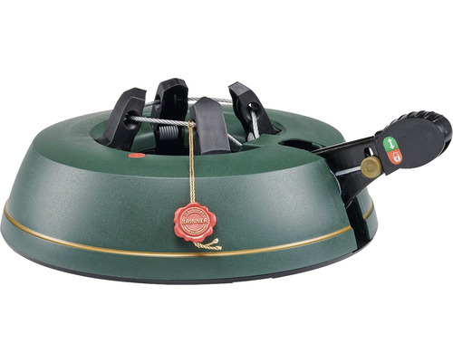 Krinner Basic S groene kerstboomstandaard, max. boomhoogte 200 cm, max. stamdiameter 9 cm