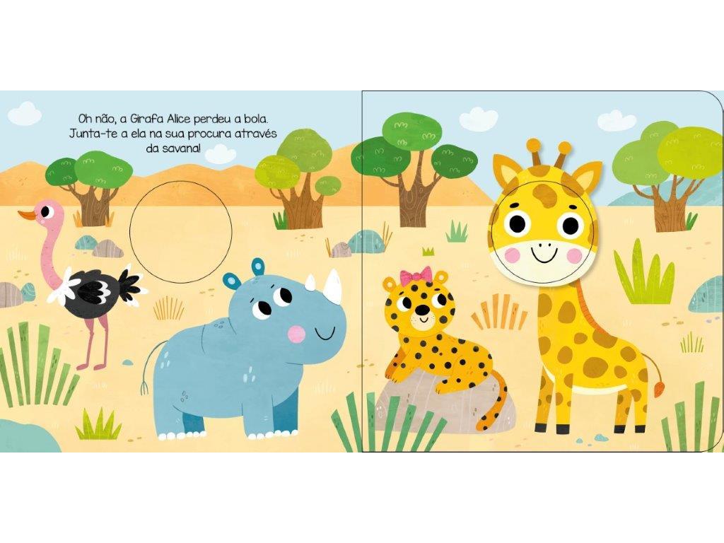 LIVRO AVENTURA ANIMADA GIRAFA