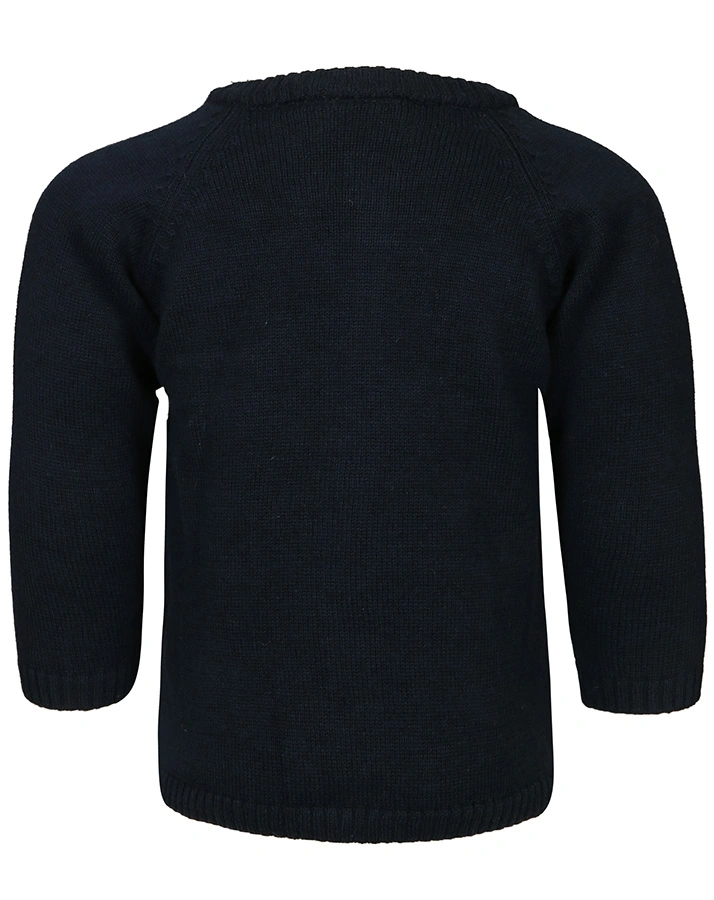 Strickjacke WINTER mit Wolle in dark navy