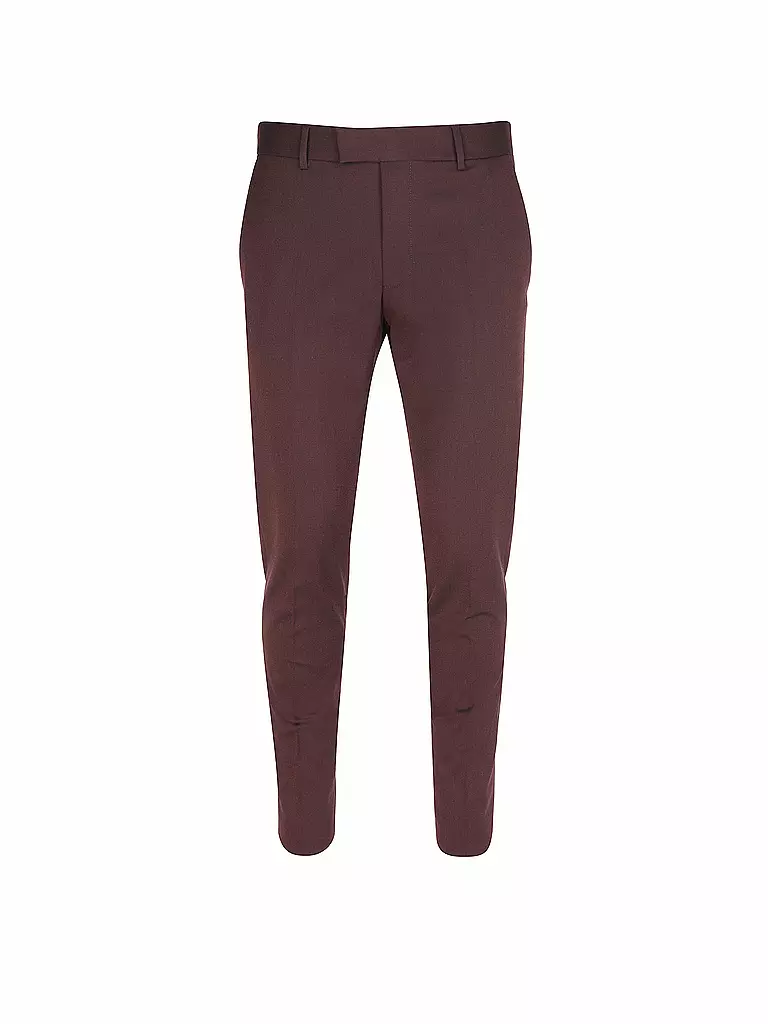STRELLSON Anzughose Slim Fit MELWIN rot