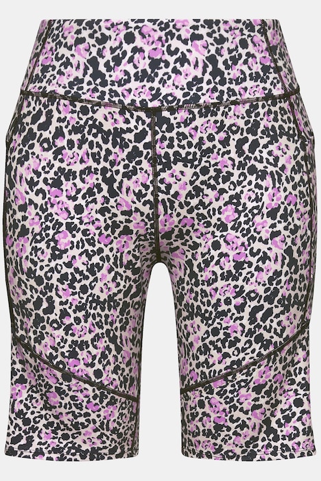 Leggings-Shorts, schnelltrocknend, Lochmuster, Tasche