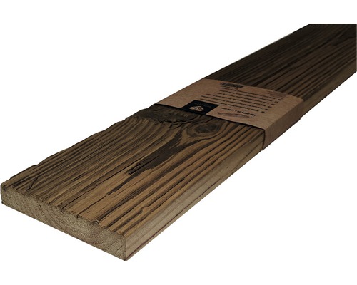 Buildify gerecycled houtbord, zongebleekt sparren-/den-/sparrenhout, 20x120-160 mm, lengte: 1000 mm