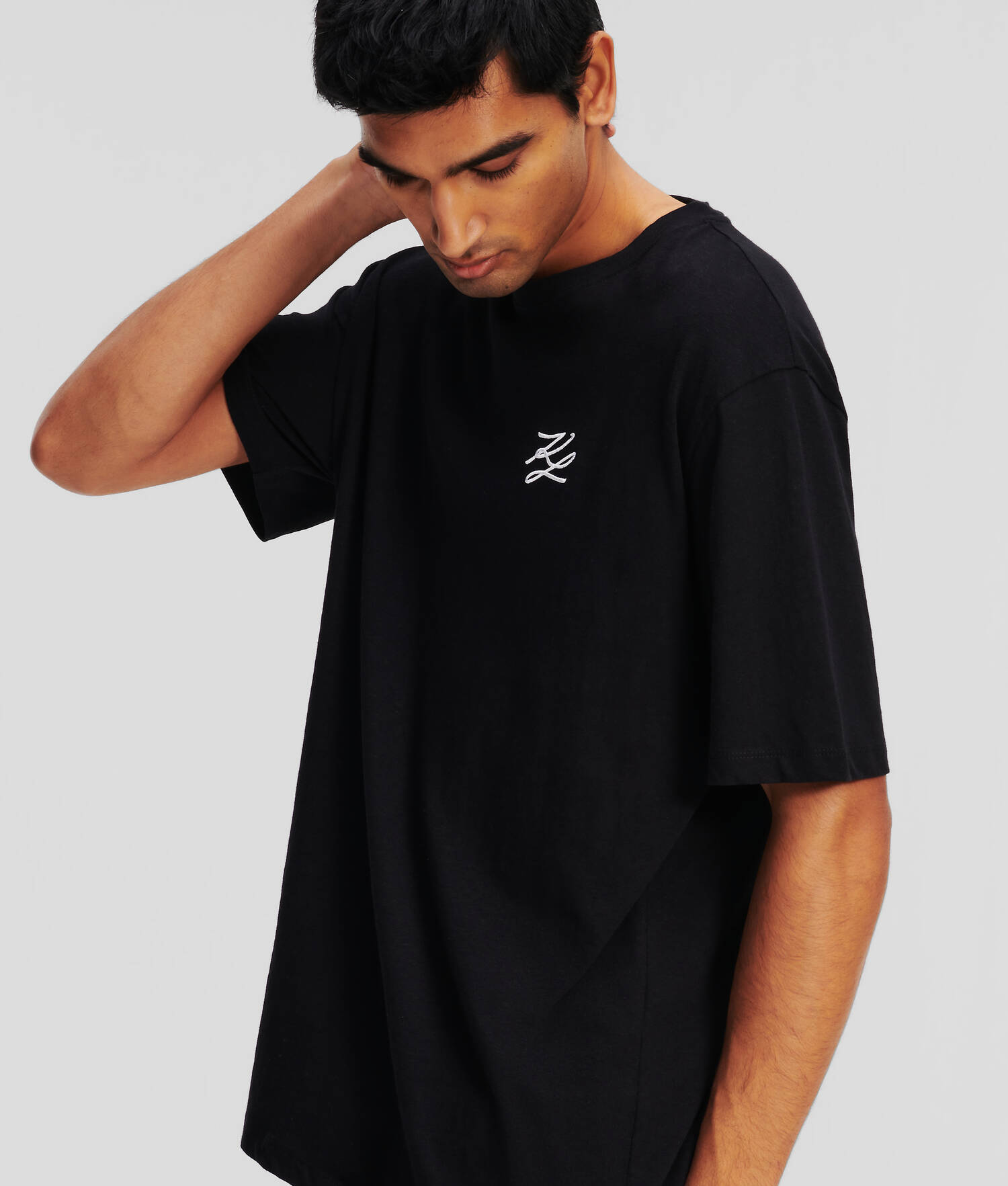 T-SHIRT EN LIN KARL AUTOGRAPH