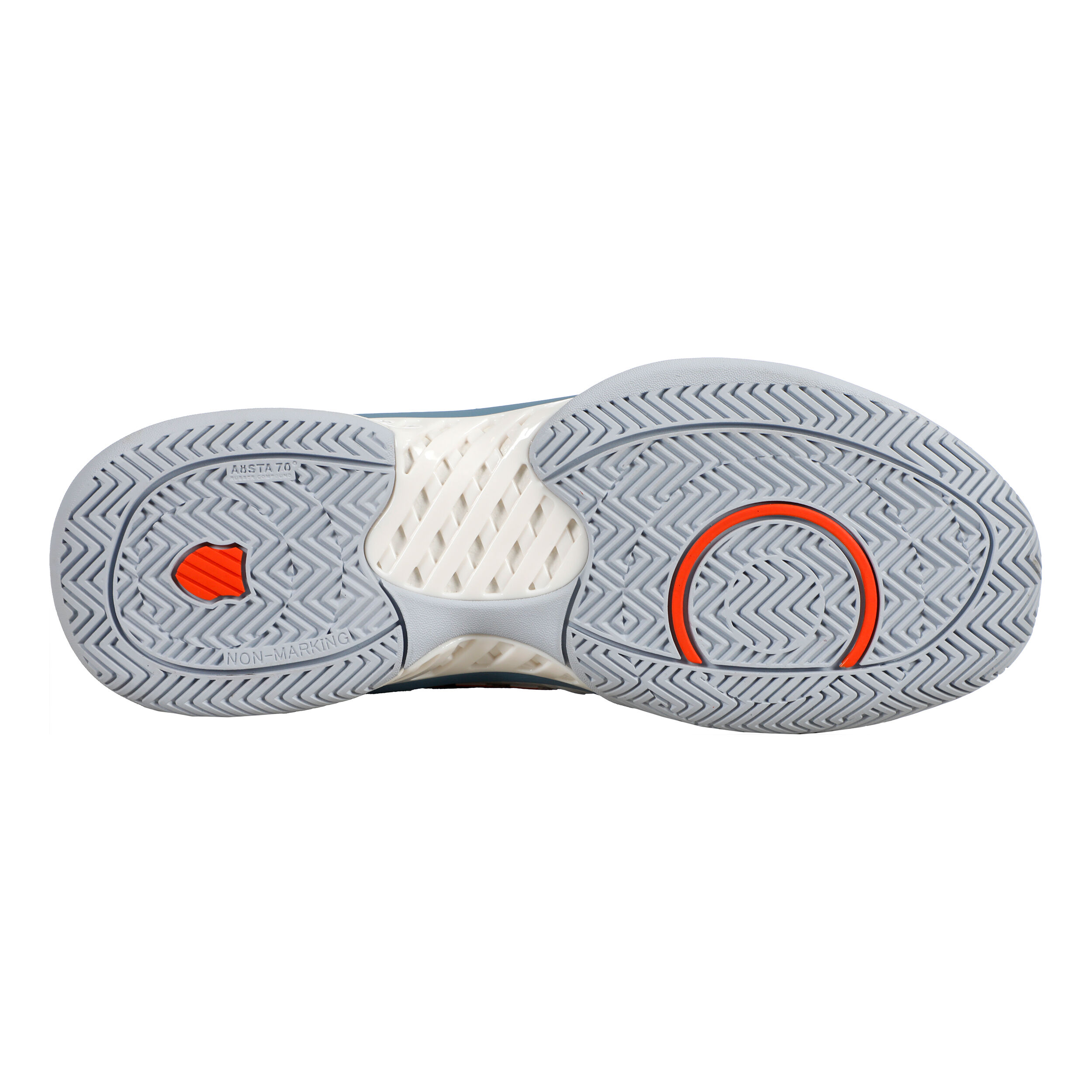 K-Swiss Hypercourt Express 2 Chaussures Toutes Surfaces Hommes - Blanc , Bleu Clair
