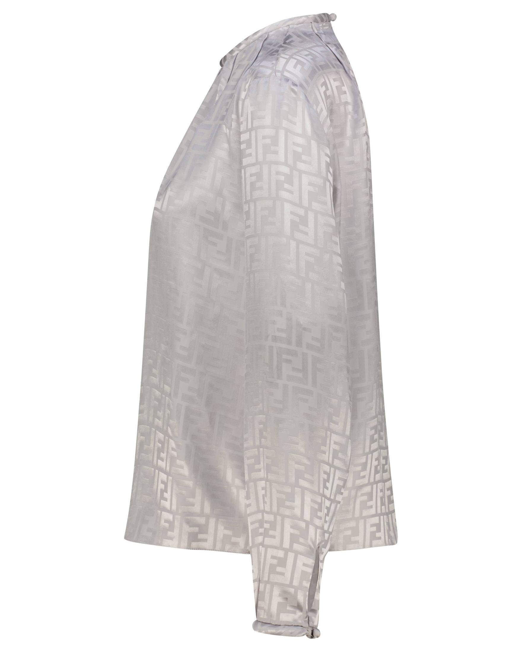 Fendi| Damen Seidenbluse Langarm