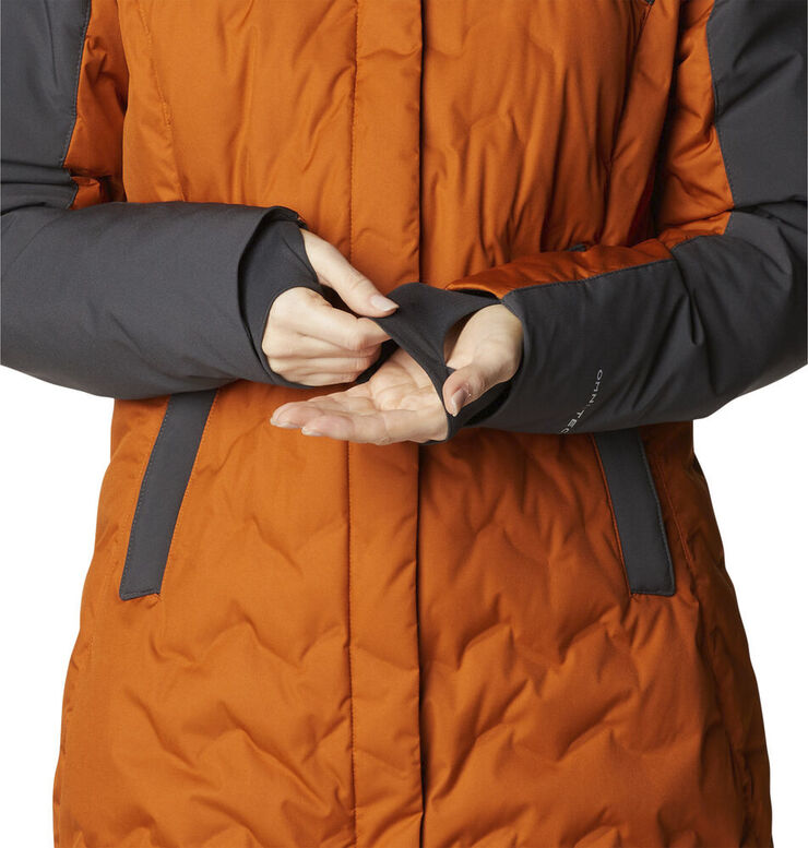 Columbia Mountain Croo Ii Mid Dunjakke Orange