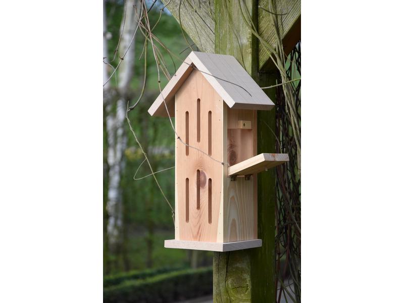 LUXUS-INSEKTENHOTELS Schmetterlingshaus Sonnenfalter Natur, Insektenhotel mit Standfuss