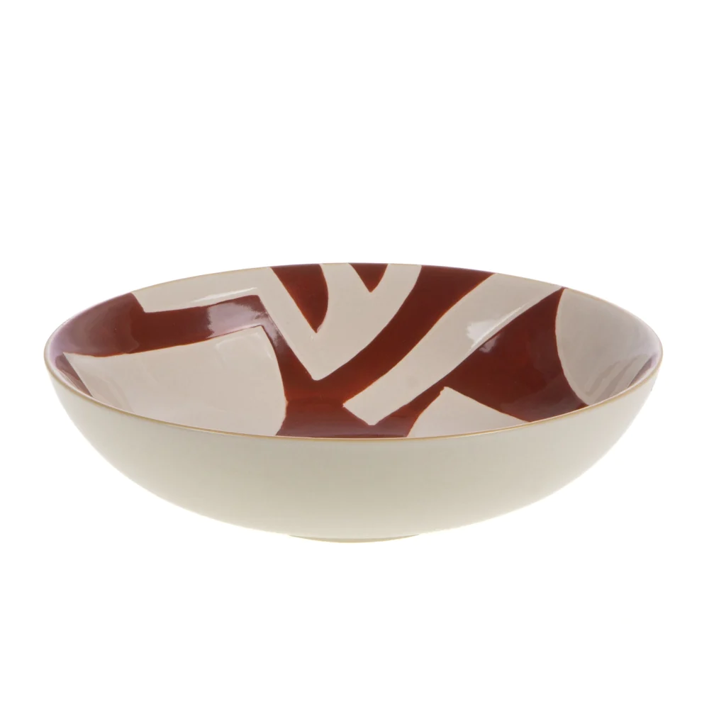 Assiette creuse Ambre 19 cm (lot de 6) Amadeus