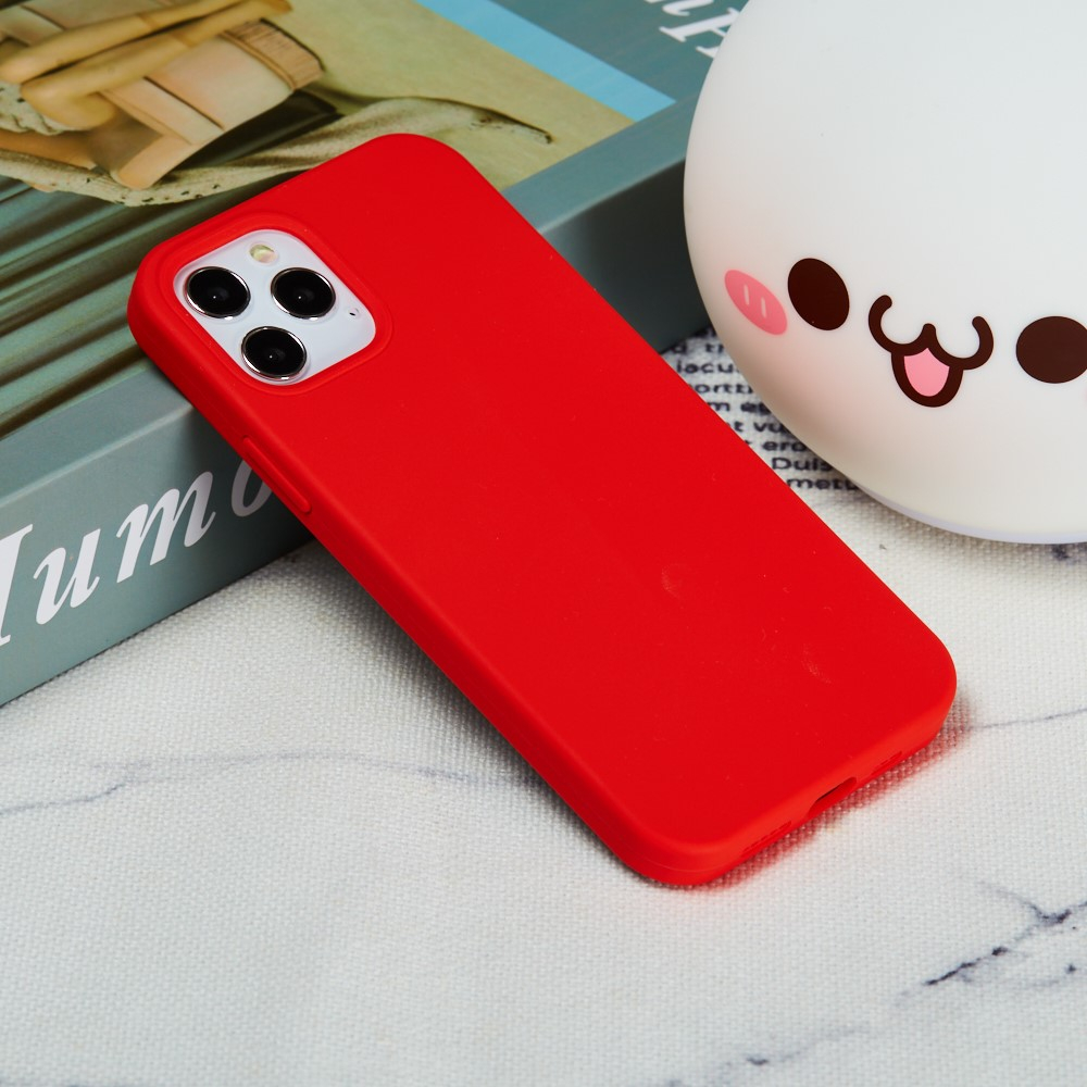 iPhone 13 Pro Silikon Case Hülle - Rot