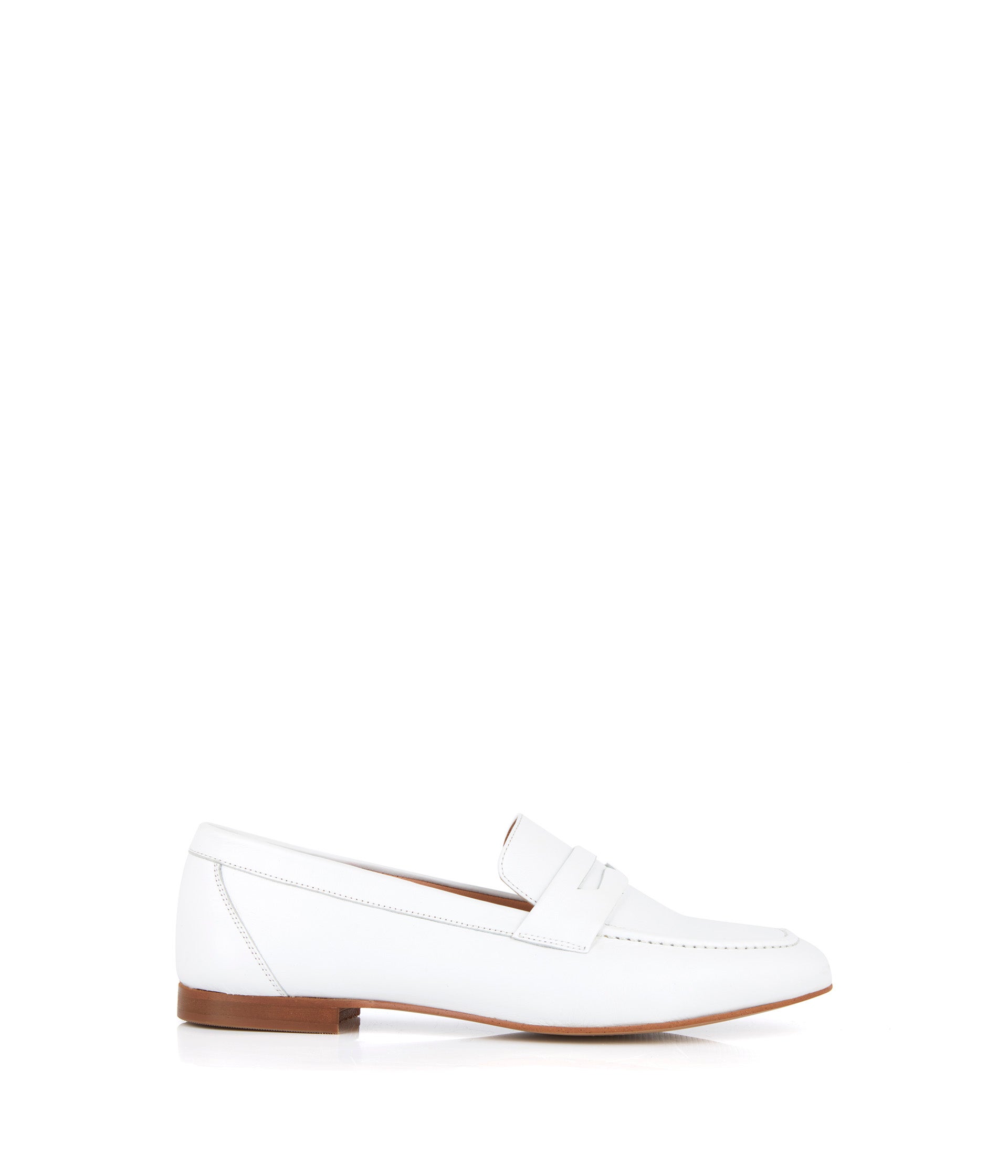 Mocassins blancs Judith