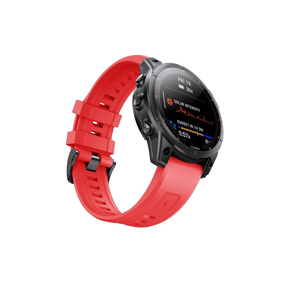 Sport armbånd Garmin Fenix 7 - Rød