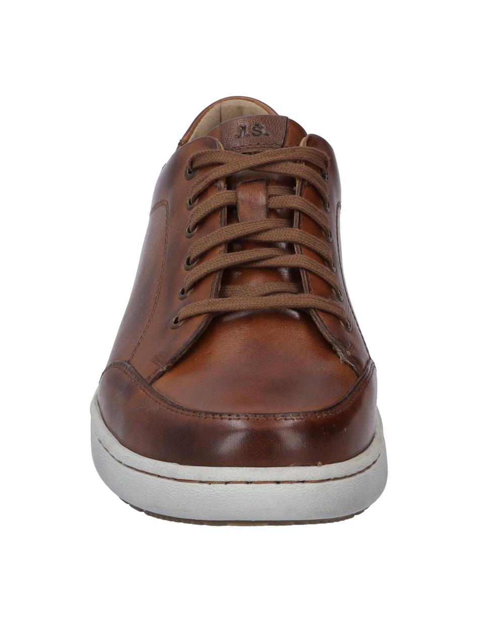 Sneaker David 03, cognac-kombi