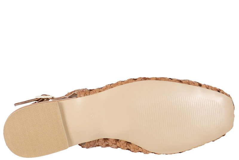 COPENHAGEN SHOES ASTHESEA SLINGBACK I BRUNT FLETTET SKIND