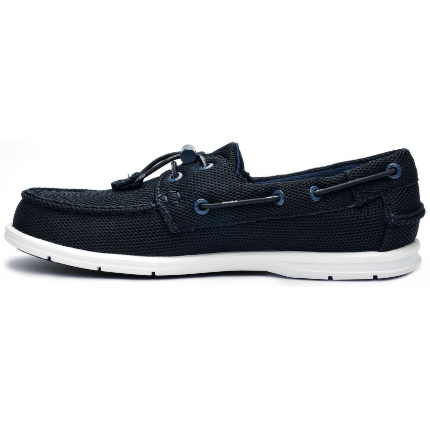 NAPLES TECH W Blue Navy-MOCASSIN POUR FEMME EN MESH