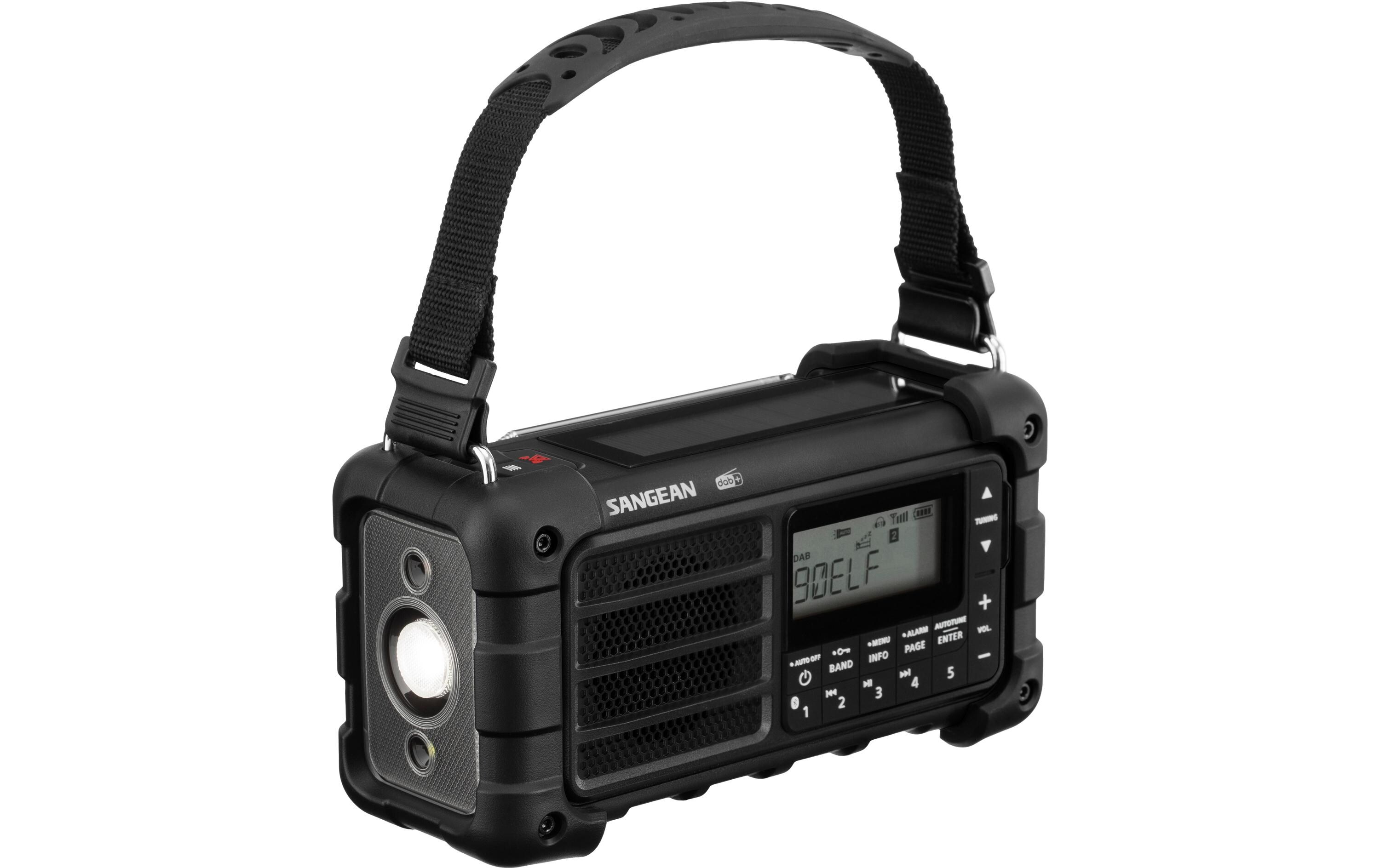 DAB+ Radio MMR-99DAB+ Schwarz<br>Mehrfachbetriebenes digitales Notfallradio