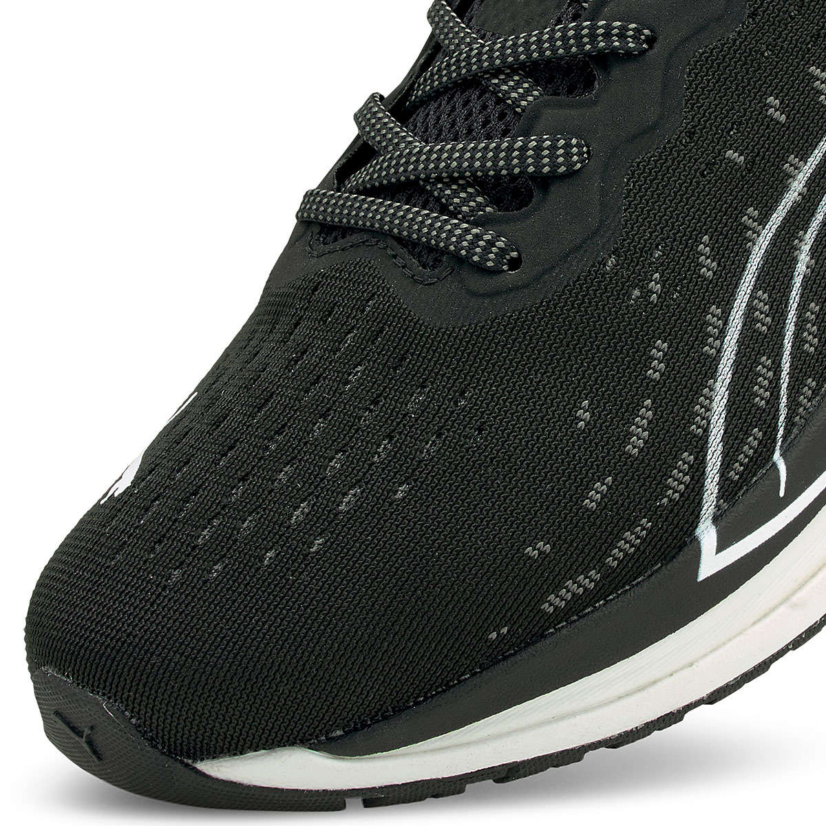 PUMA Magnify Nitro Hardloopschoenen Zwart/Wit Dames