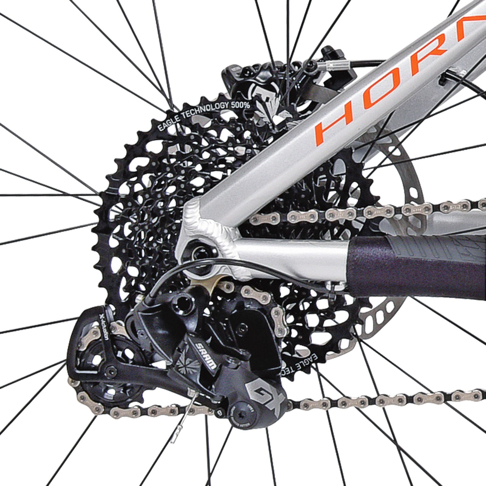Wheeler Fully-Bike Hornet 38cm, silber