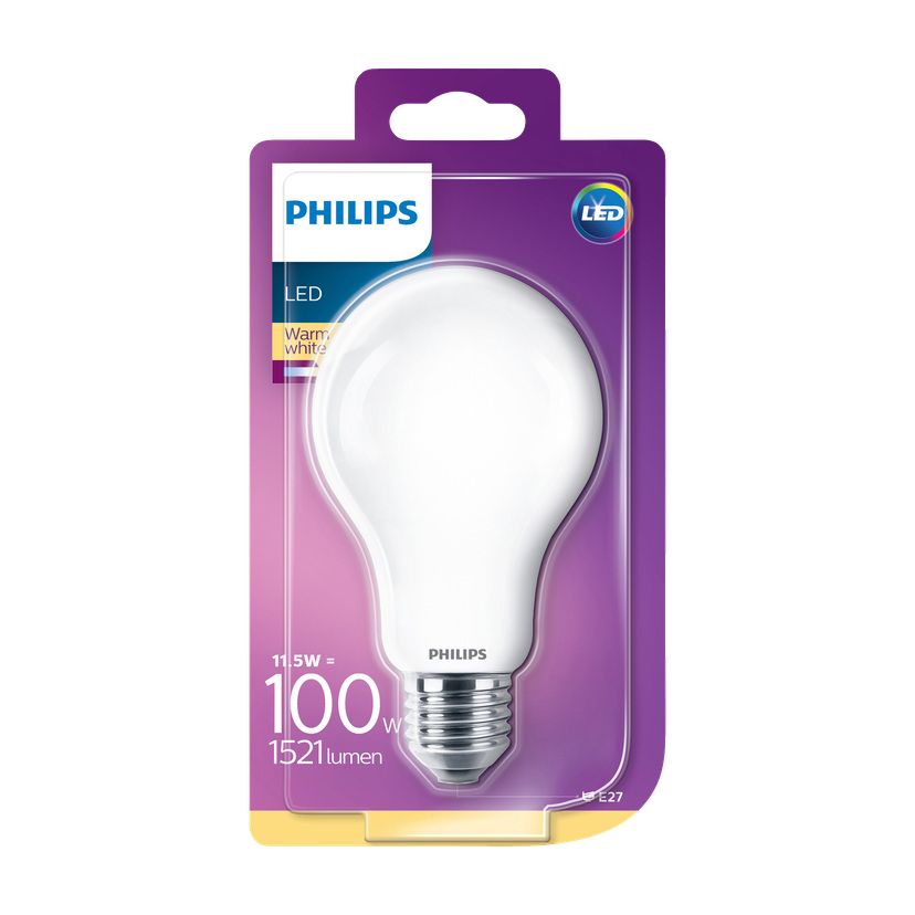 Normalpære LED E27 11,5 W 1521 lm