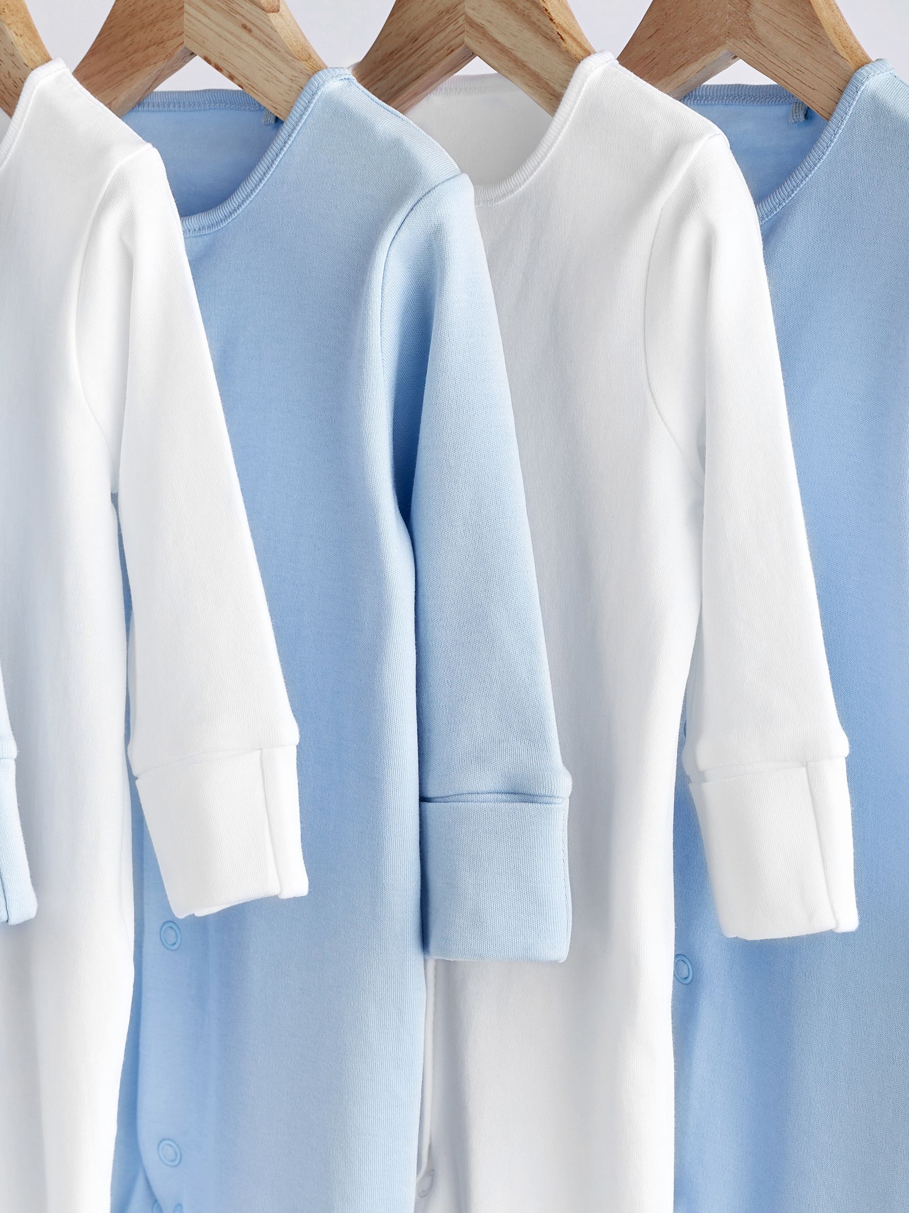 Blauw/wit - Babypyjama's (0-2 jr)
