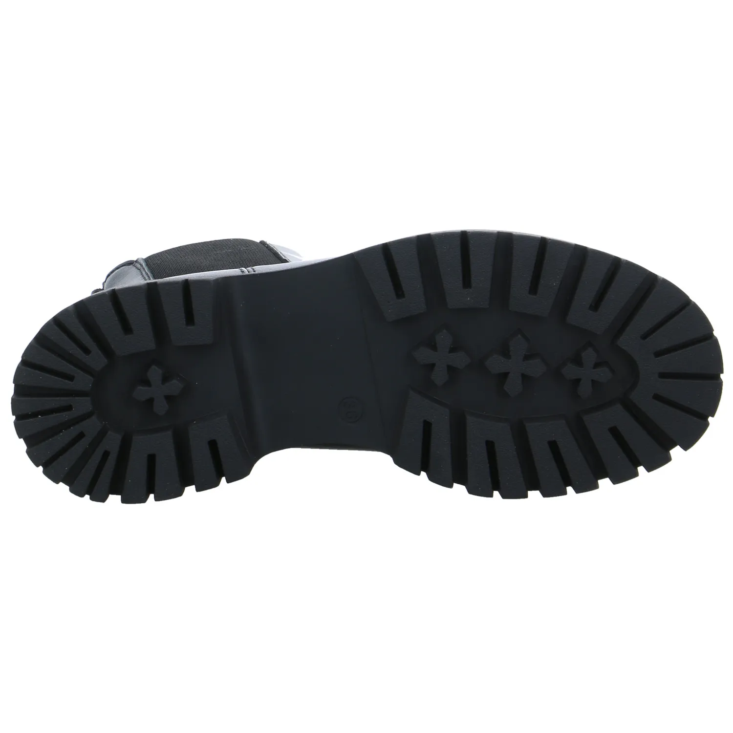 SCHUHENGEL Boot Schwarz Leder