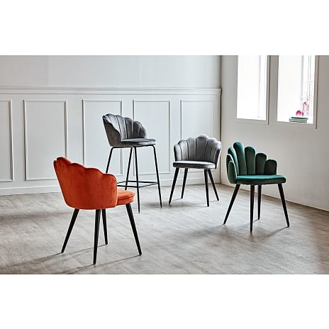 Throne barstol - grå