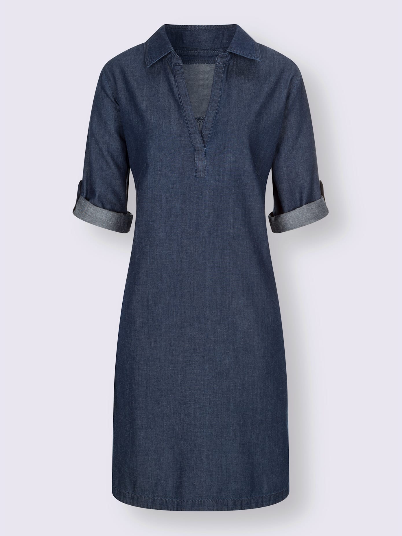 Robe en jean qualité tissée