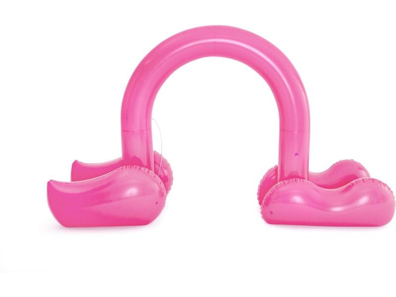 Bestway Jumbo Flamingo Sprinkler 340 x 110 x 193 cm Wassersprinklerbogen zum Hindurchlaufen