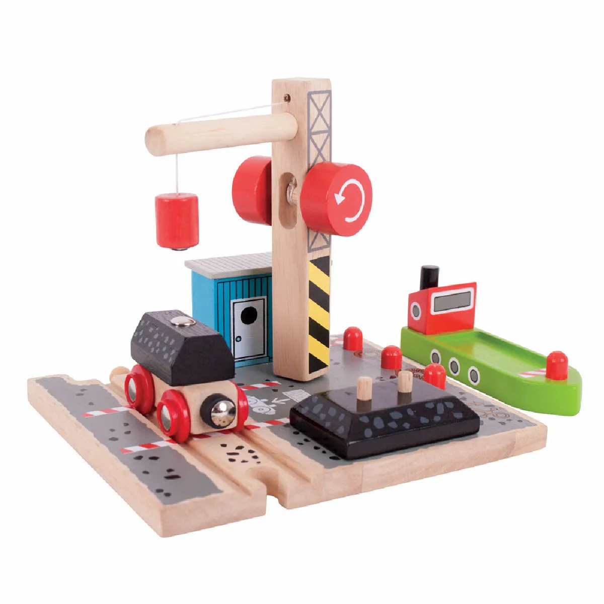 Bigjigs Rail Quais Canal Charbon