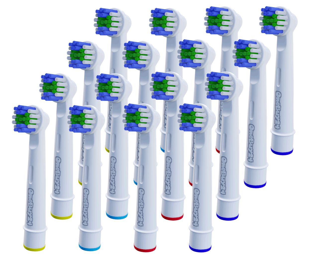 OneBuy24 - Aufsteckbürsten für viele elektrische Zahnbürsten von Dontodent