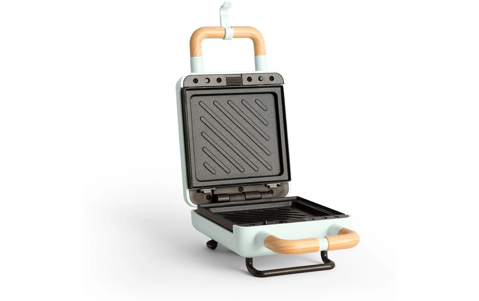 Waffeleisen Stone 2 in 1 Compact PastellblauWaffel- und Sandwichmaker mit austauschbaren Platten