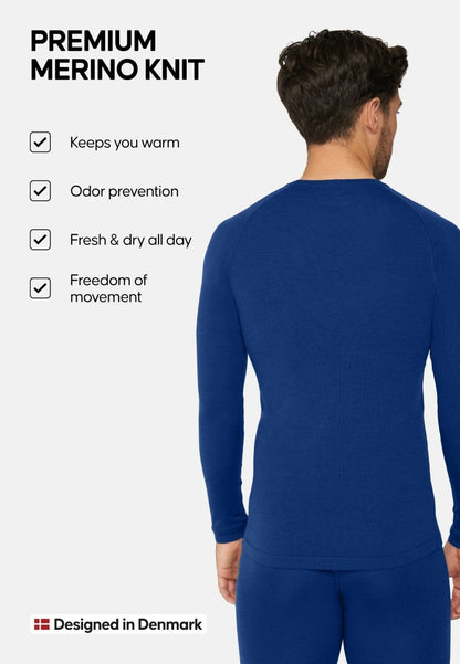 MERINOULD BASELAYER BLUSE TIL MÆND